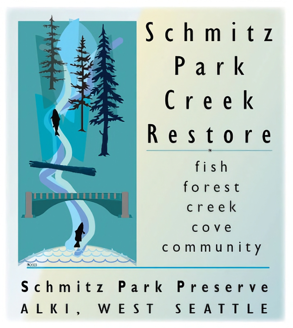 Schmitz Park Creek Restore graphic