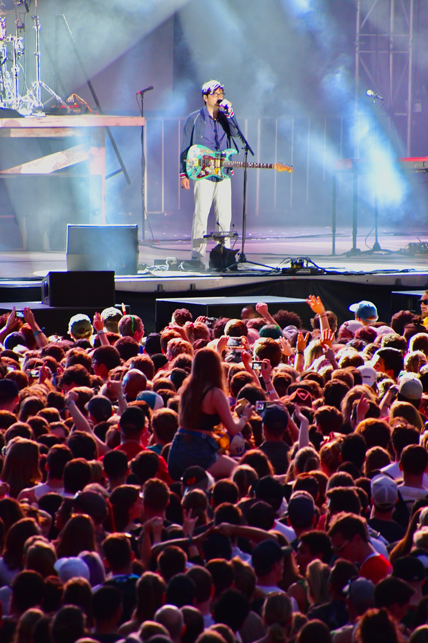 Weezer lead singer Rivers Cuomo