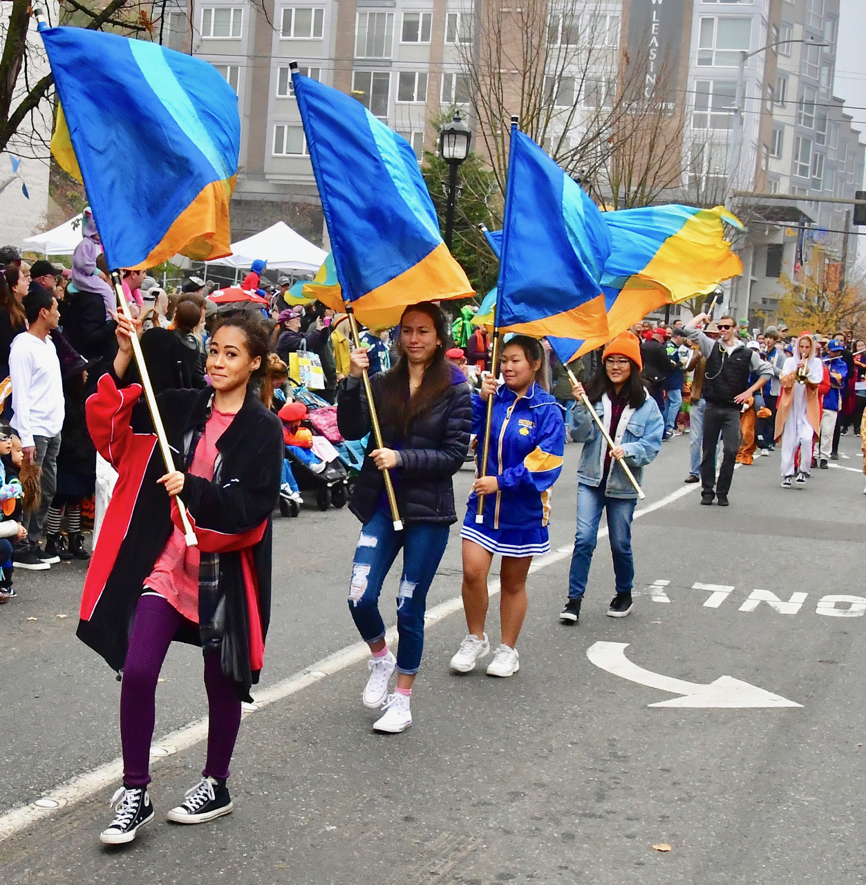 Leading the parade