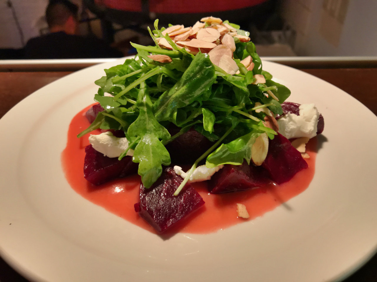 Roasted beet, arugula and goat cheese salad is coming to the menu at Pizzeria 22