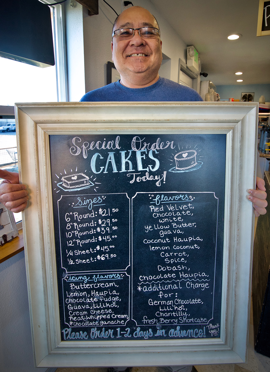 Special Order cakes sign