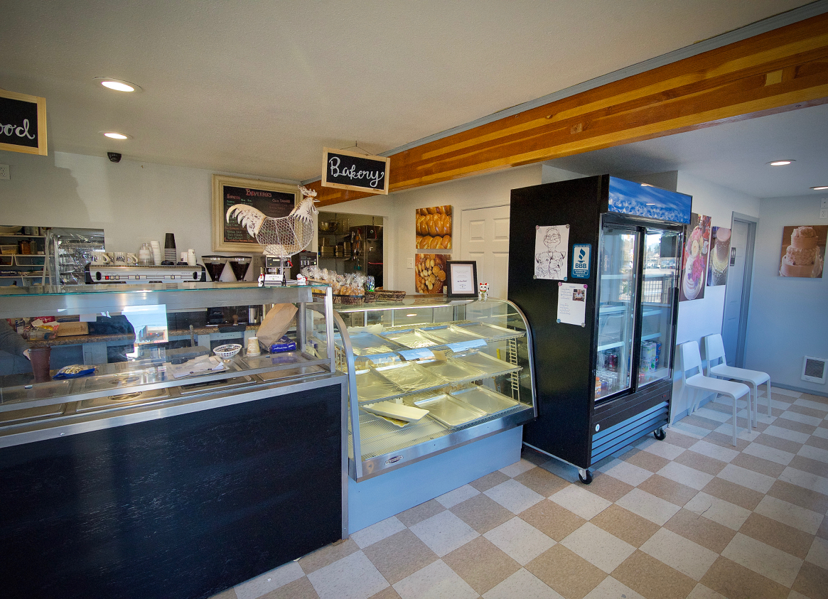 inside Patrick's Cafe and Bakery