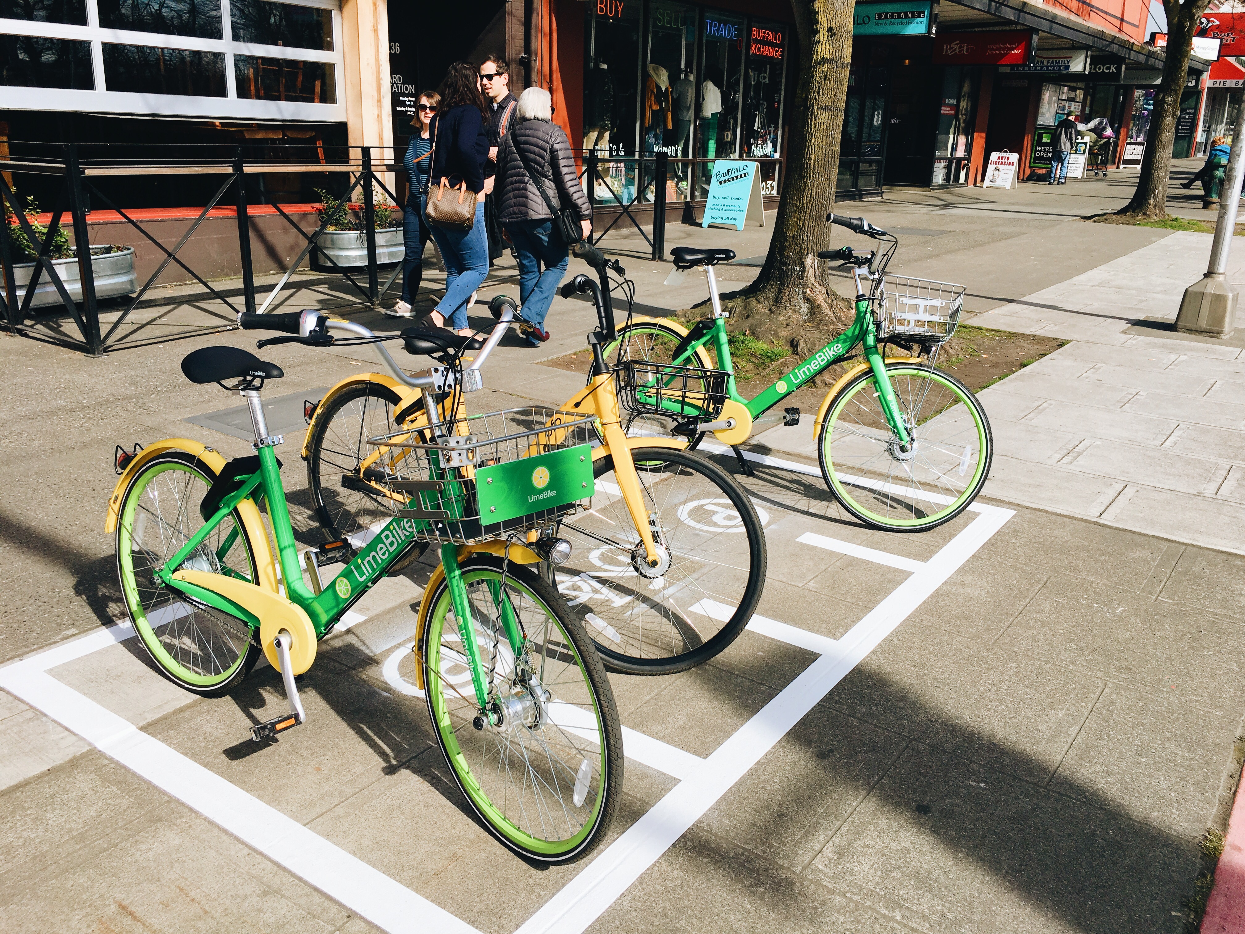 bike parking in Ballard