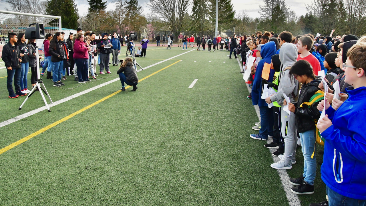 gun violence walk out