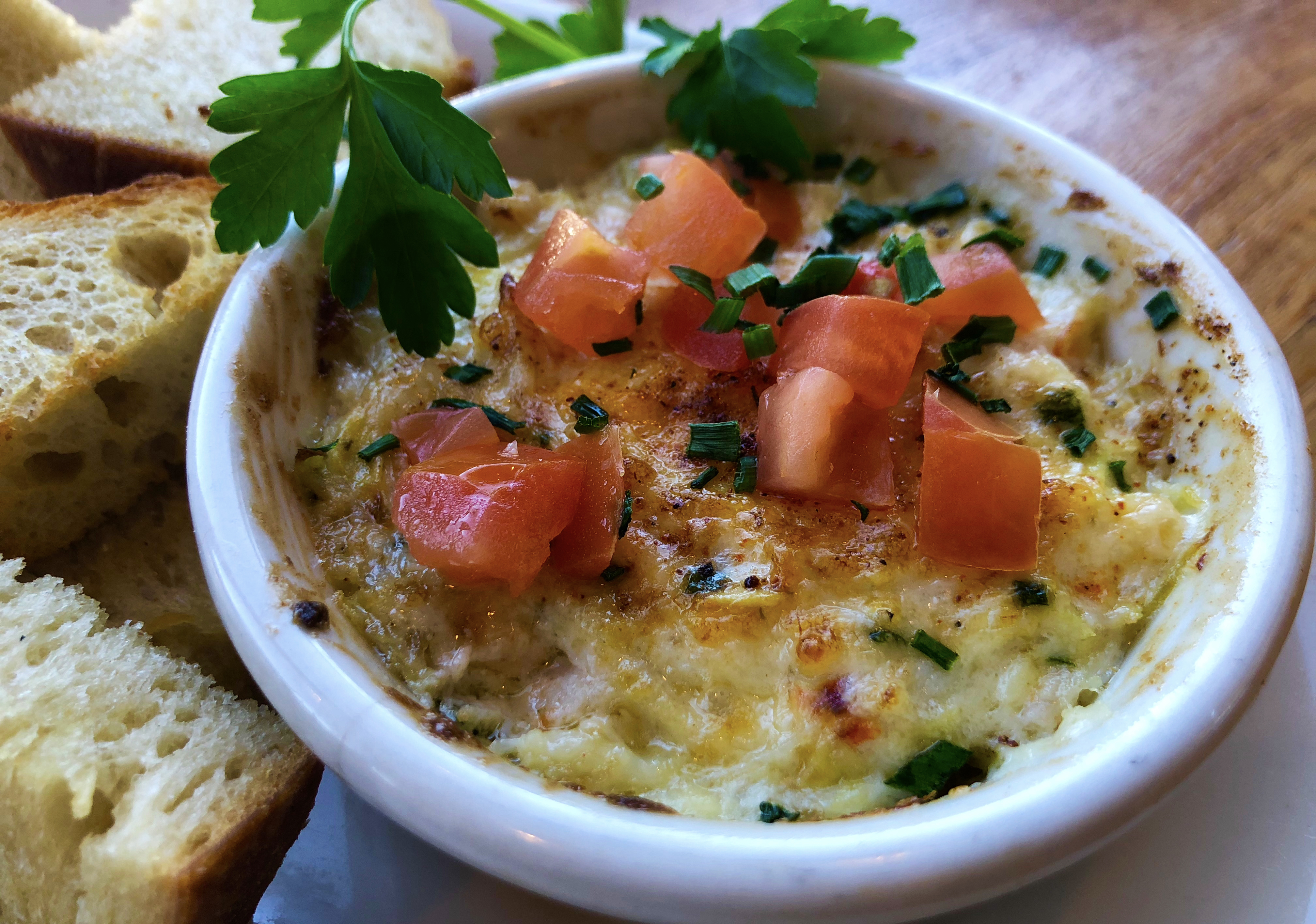 Crab and Shrimp artichoke dip