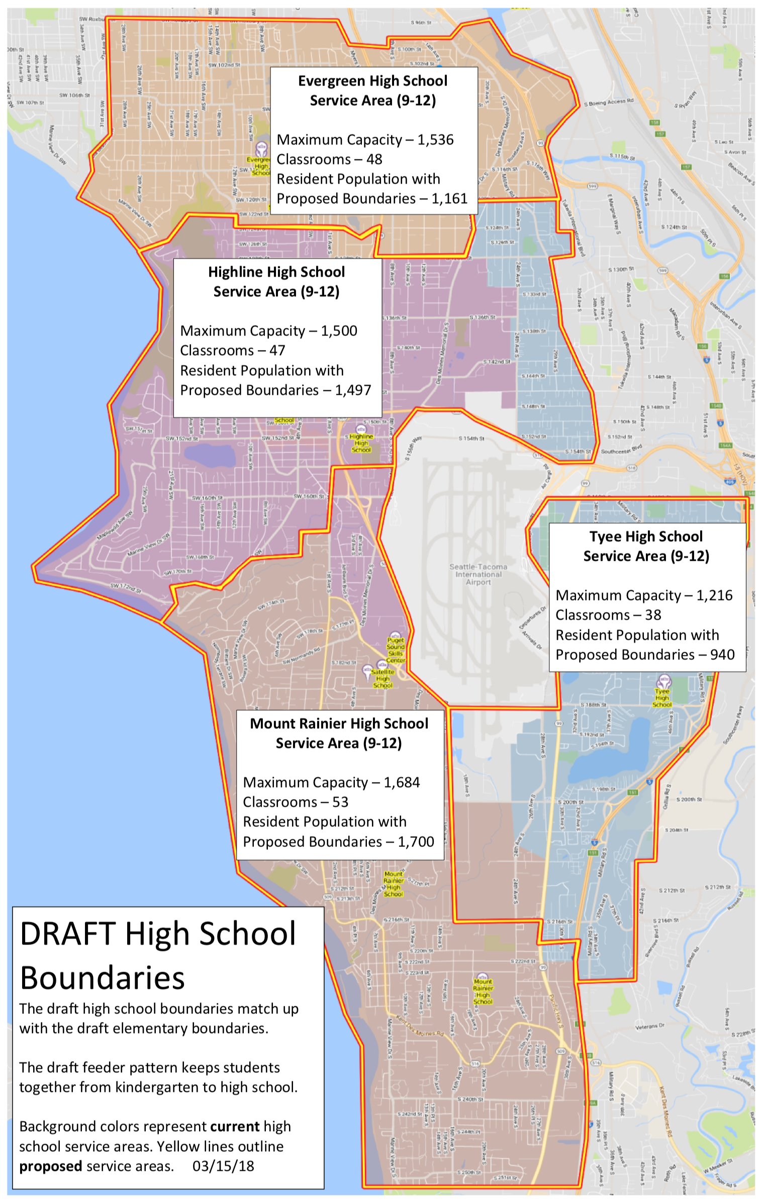 Draft High School Boundaries
