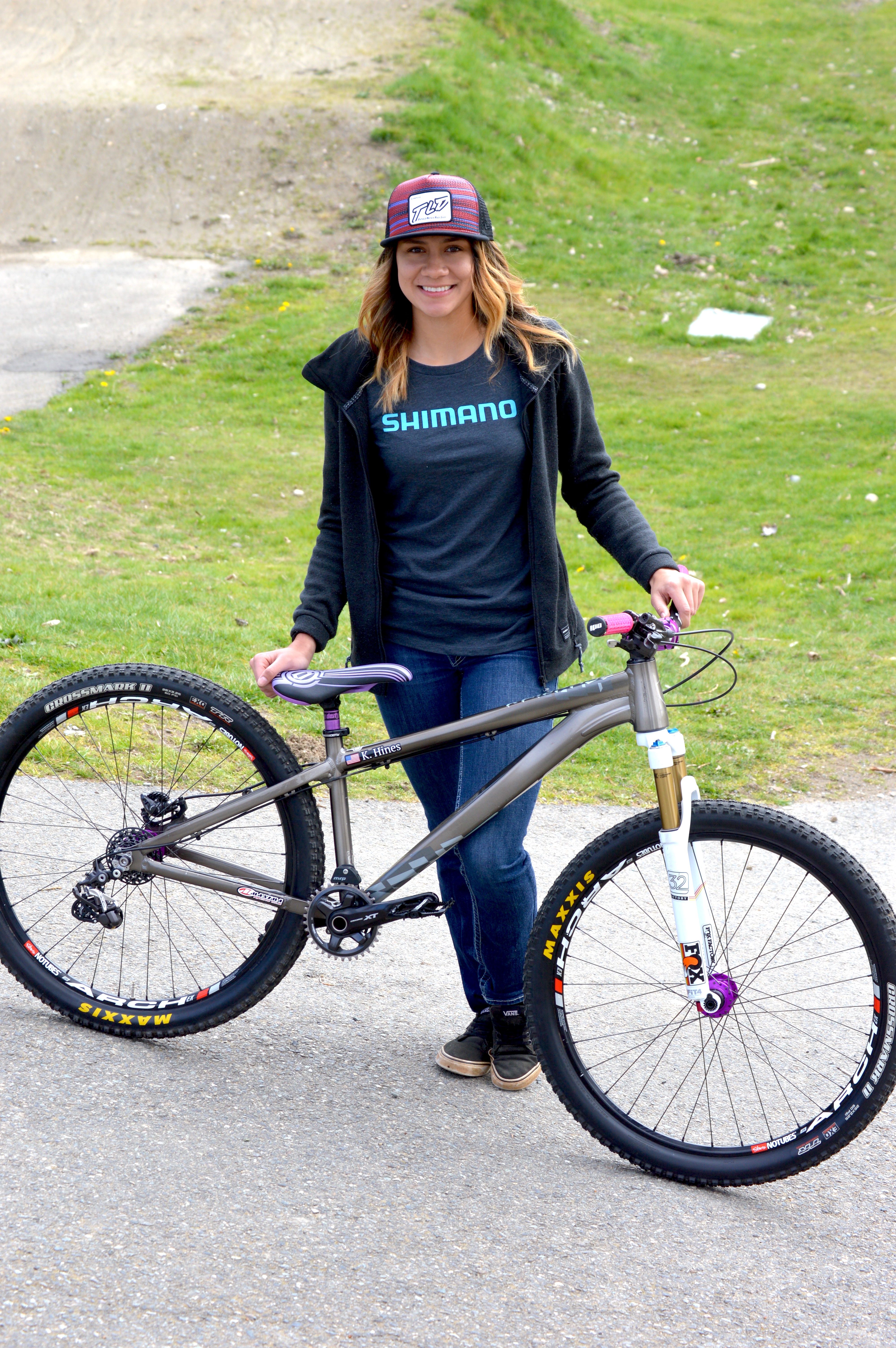 Burien resident Kialani Hines recently returned from competing in MTB in New Zealand. She has fond memories of training at SeaTac BMX and continues to work out at the neighborhood spot. 