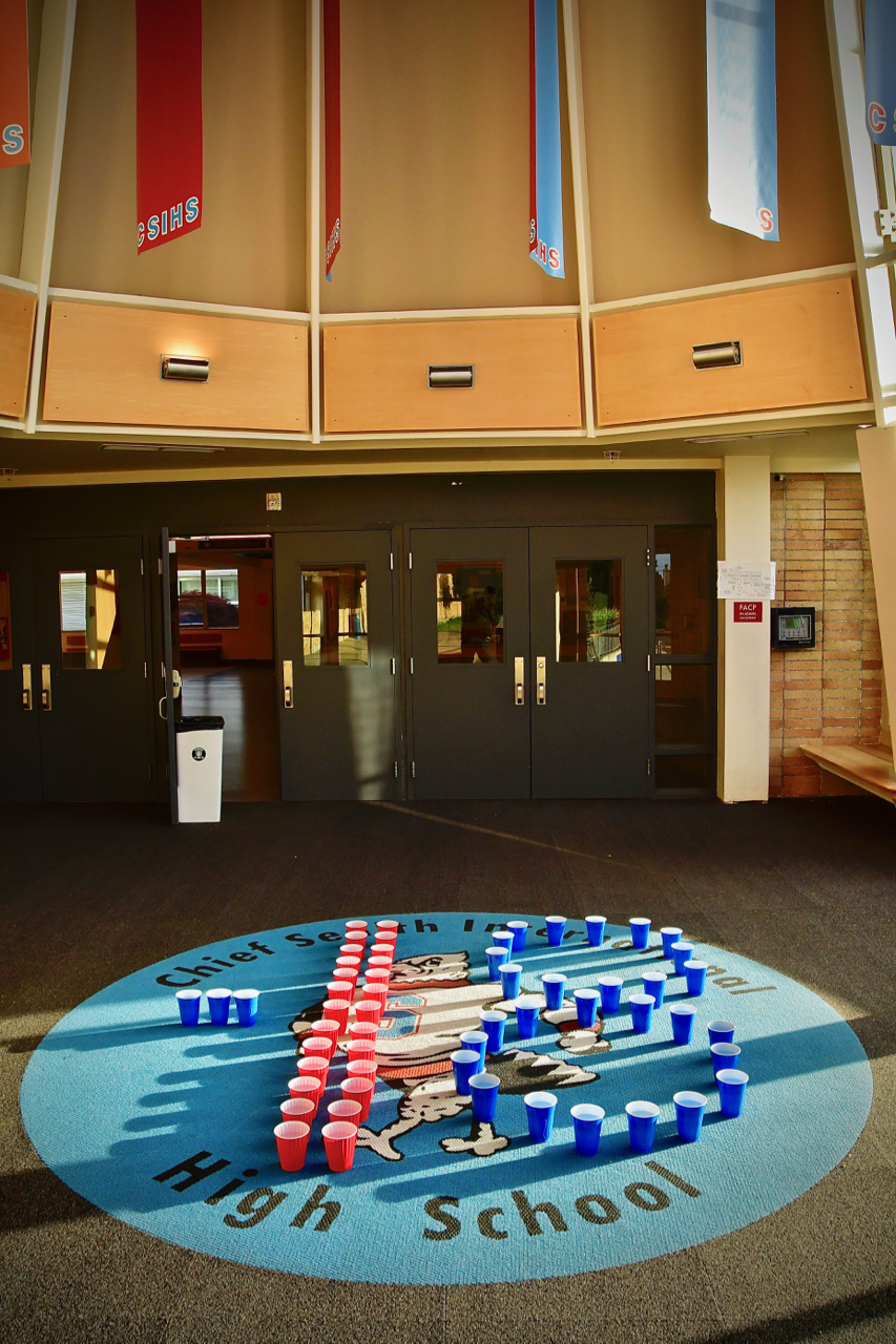 Sealth High School lobby