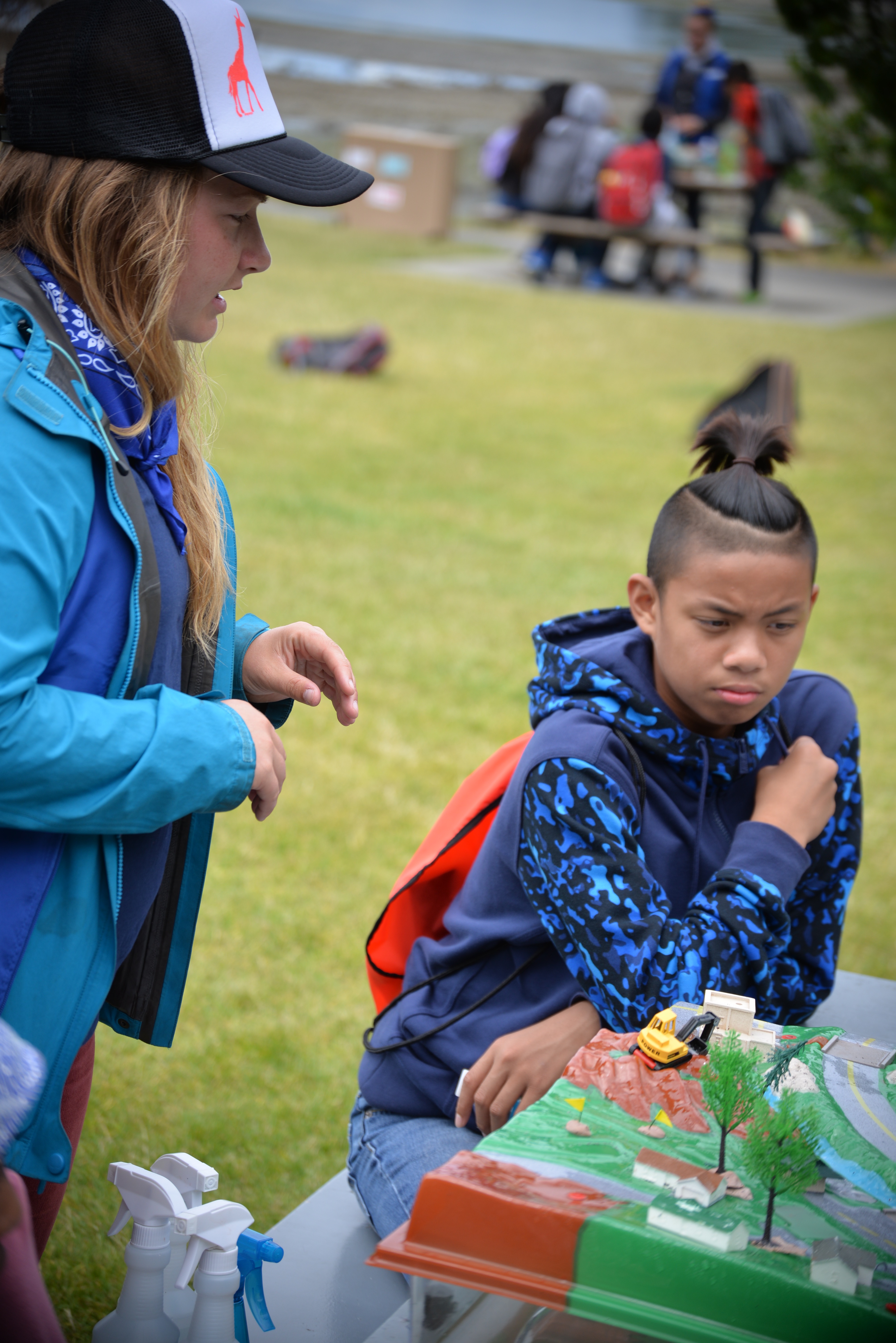 Students learned about stormwater pollution and ways they can help