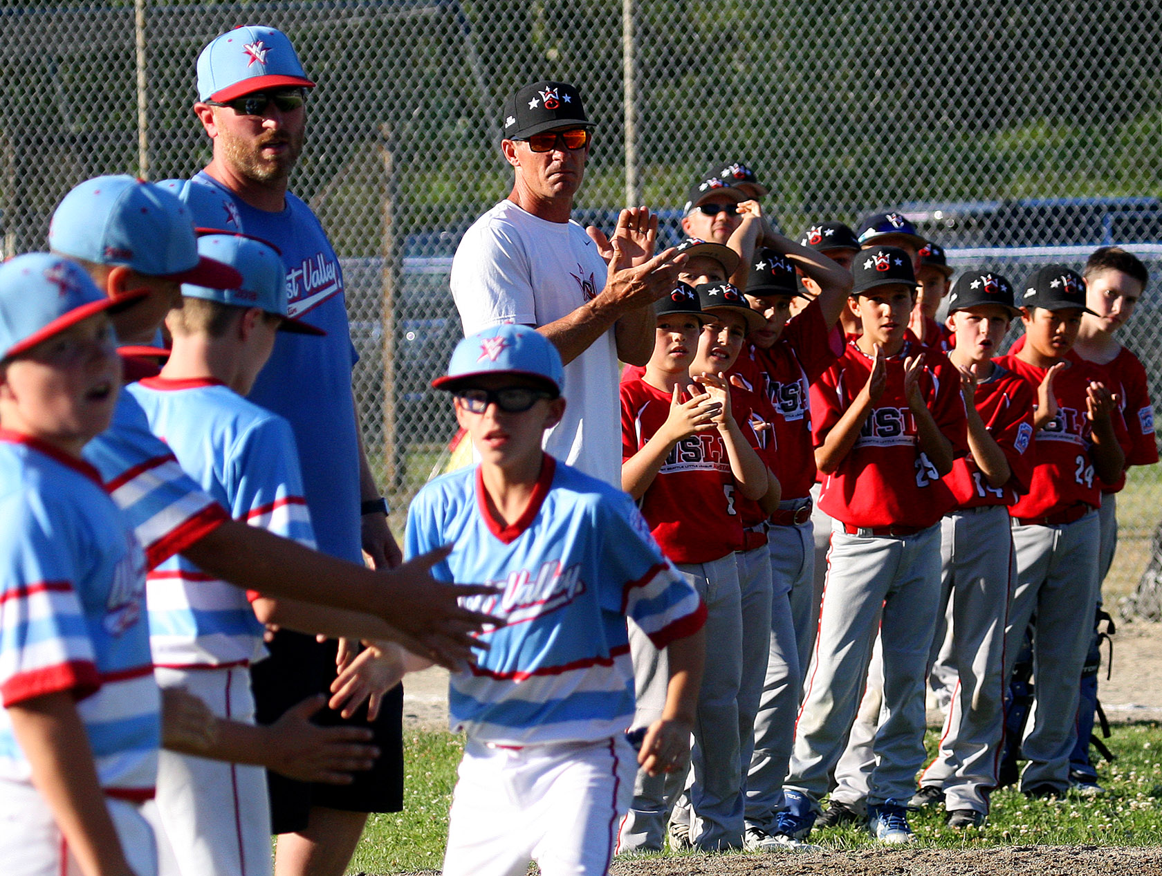 Team introductions has West Valley and West Seattle.