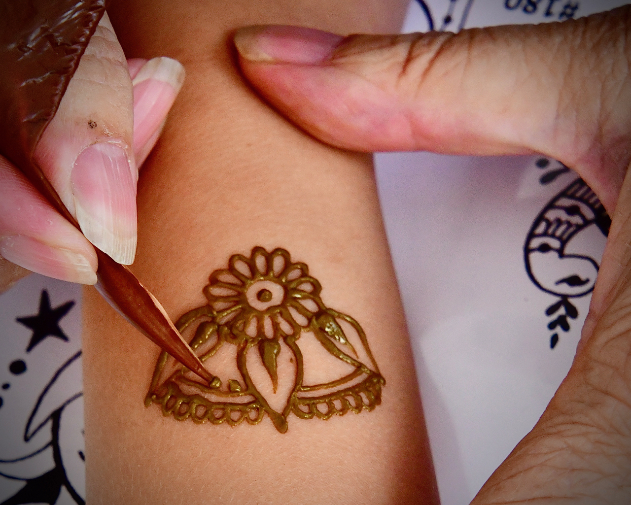 henna tattoos