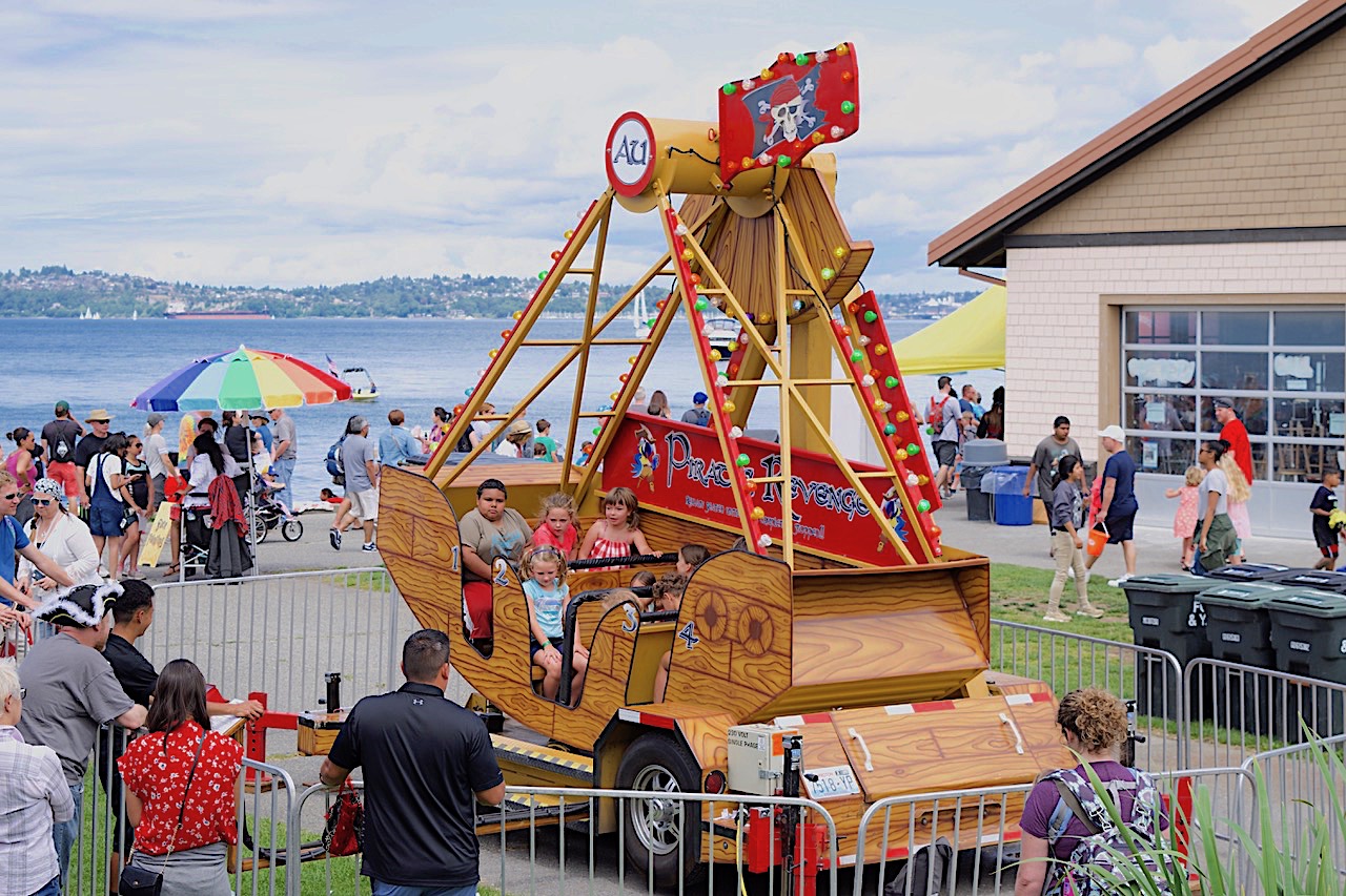 swing ride on Alki