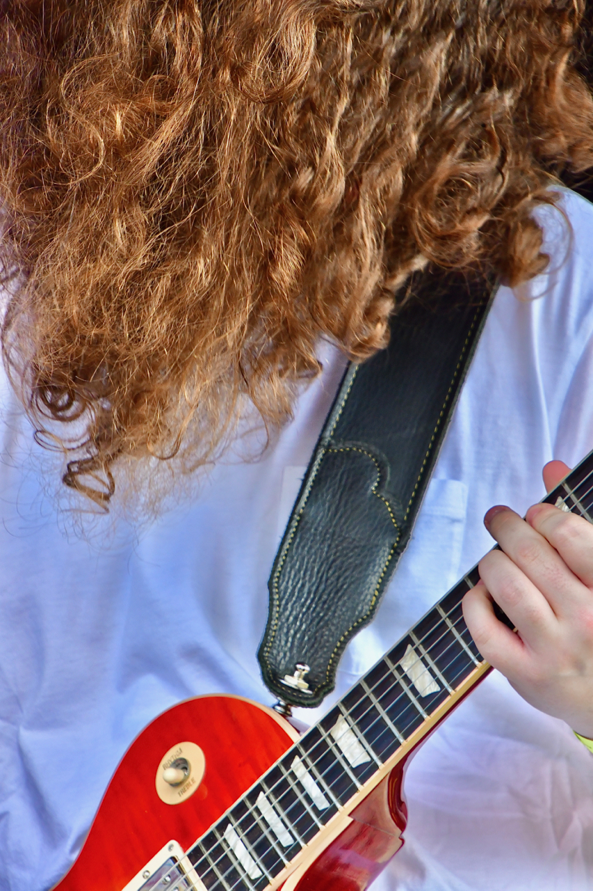hair and guitars