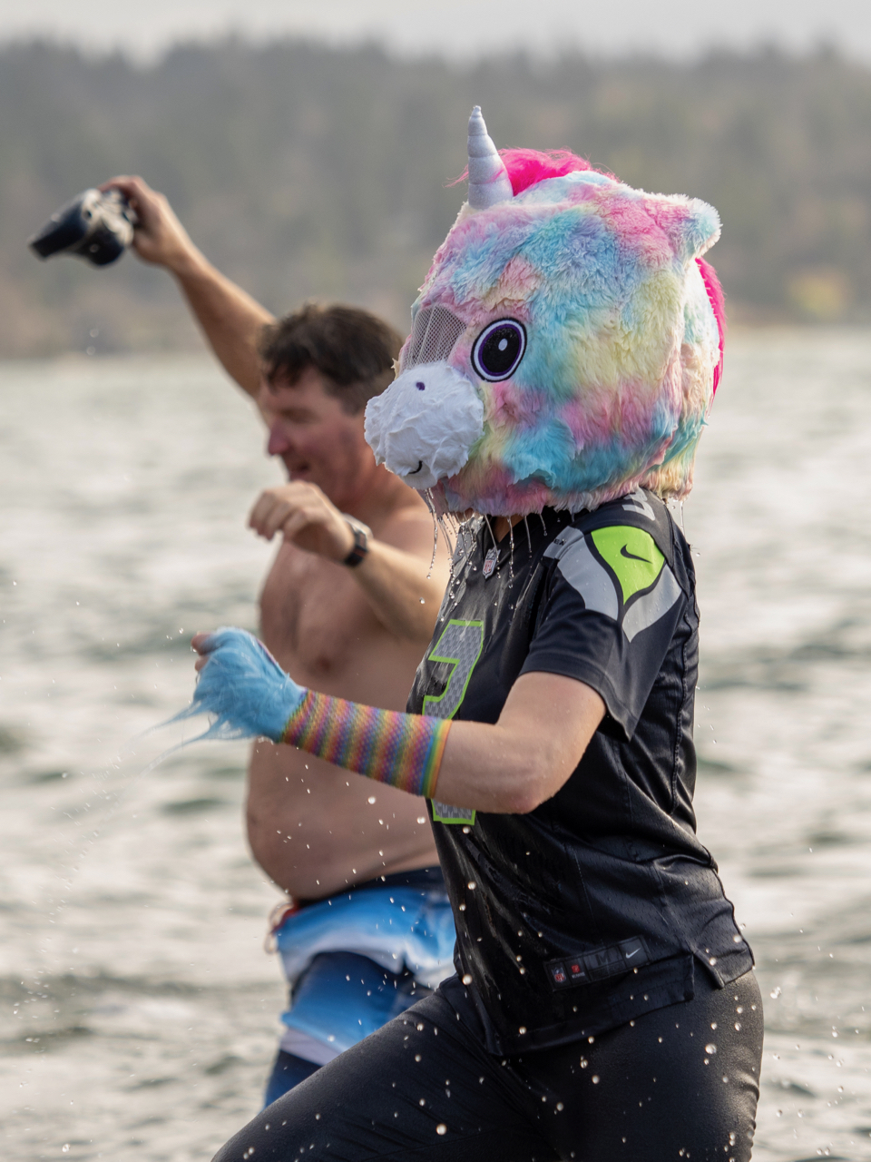 Three Tree Point polar plunge 2020