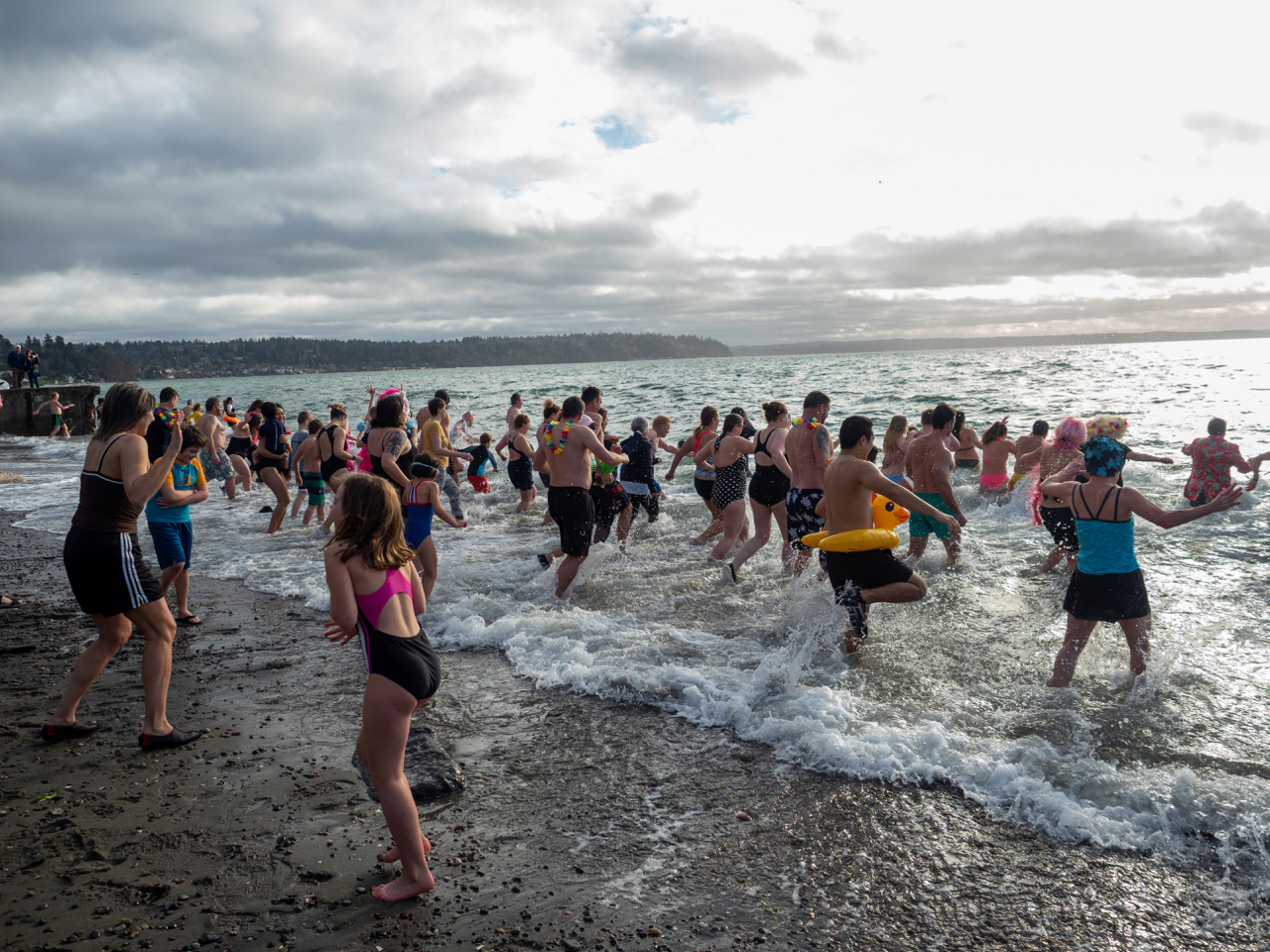 Three Tree Point Polar Plunge 2020