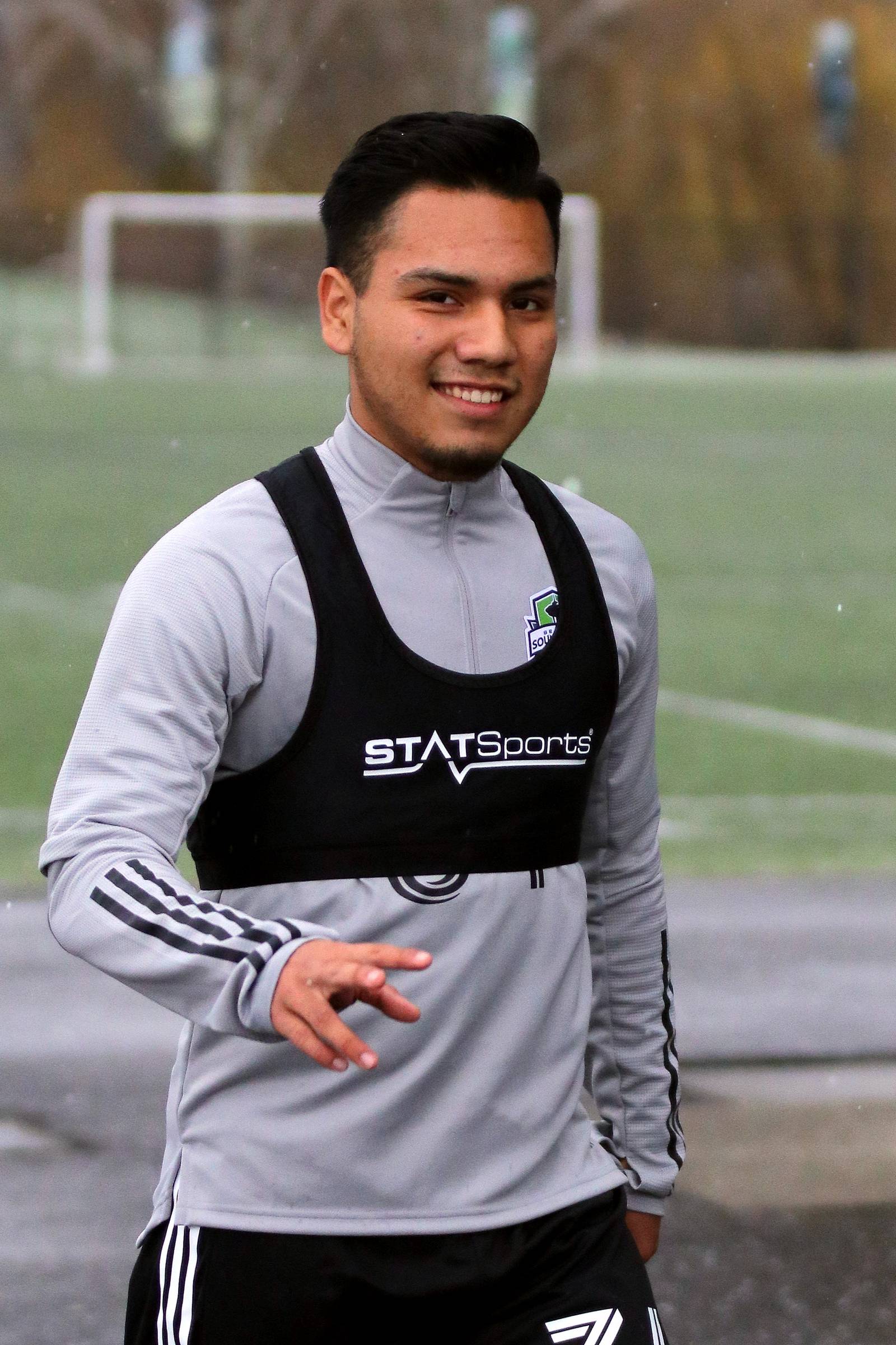 #34 Danny Robles, of Burien, plays for Sounders FC Academy