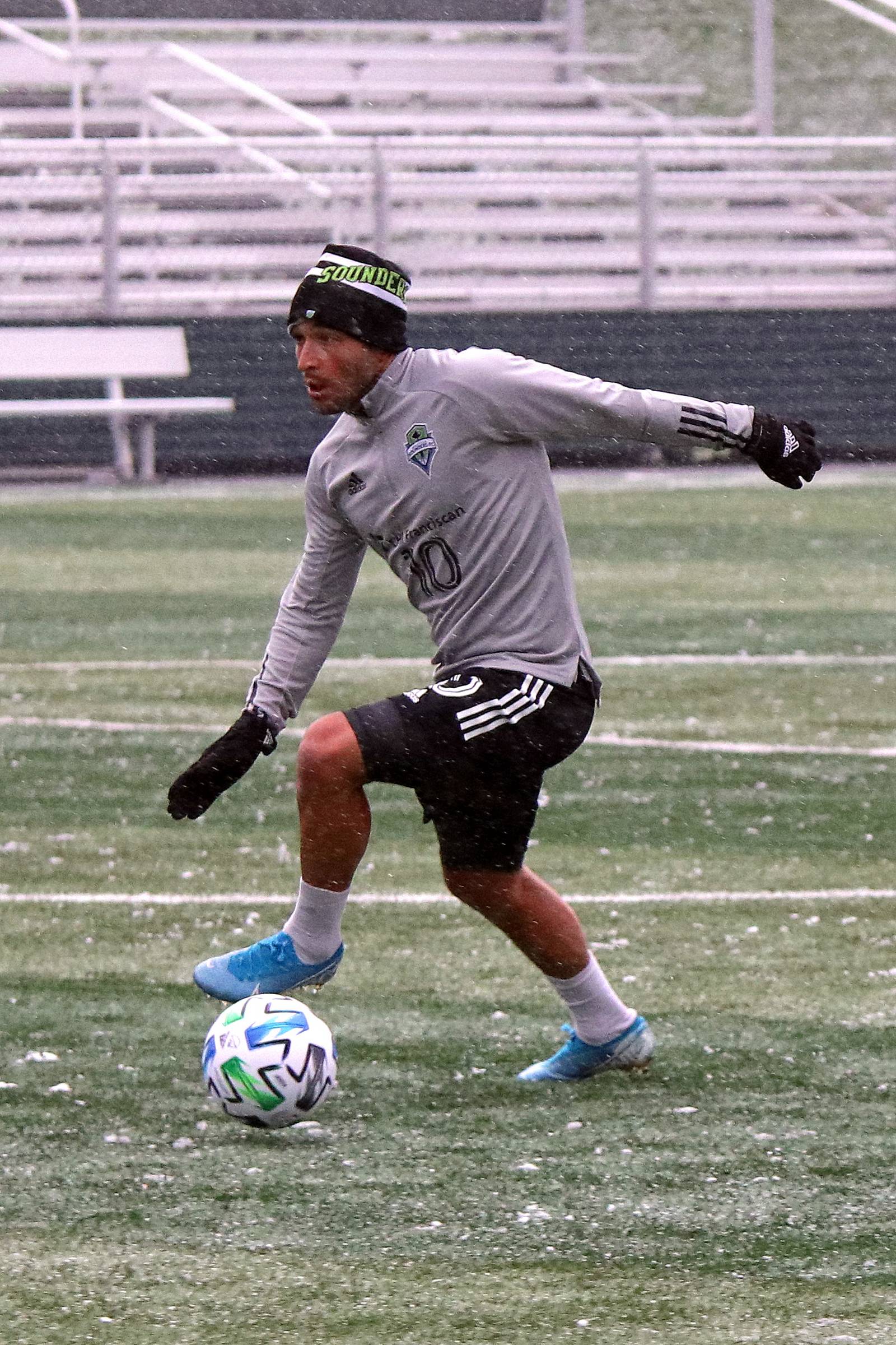 Fan favorite midfielder Nicolas Lodeiro (#10) 