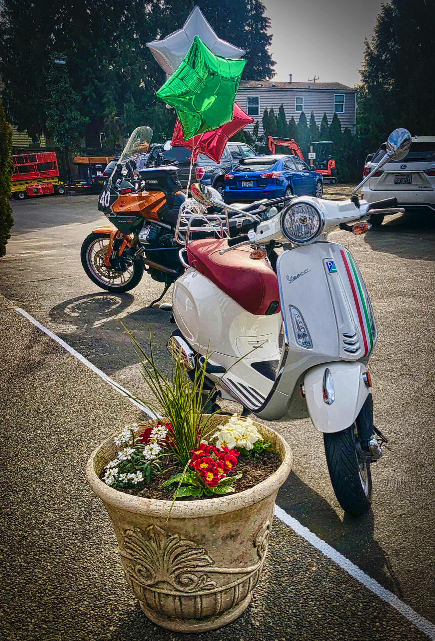 Italian scooter