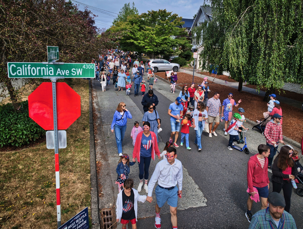 Admiral kids parade made for a fun fourth