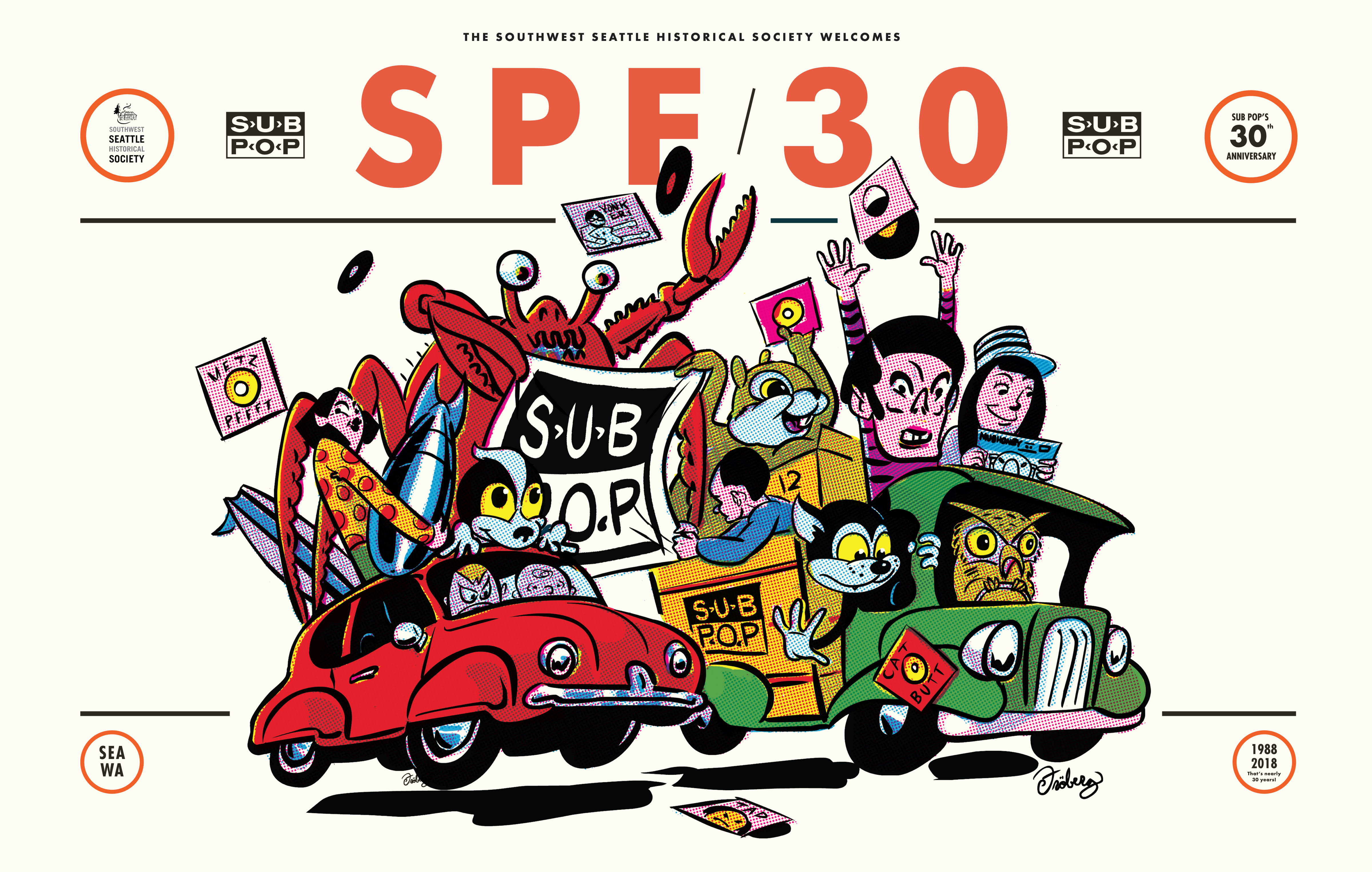 Sub Pop Records Will Announce Band Lineup For Spf30 May 29 On Kexp