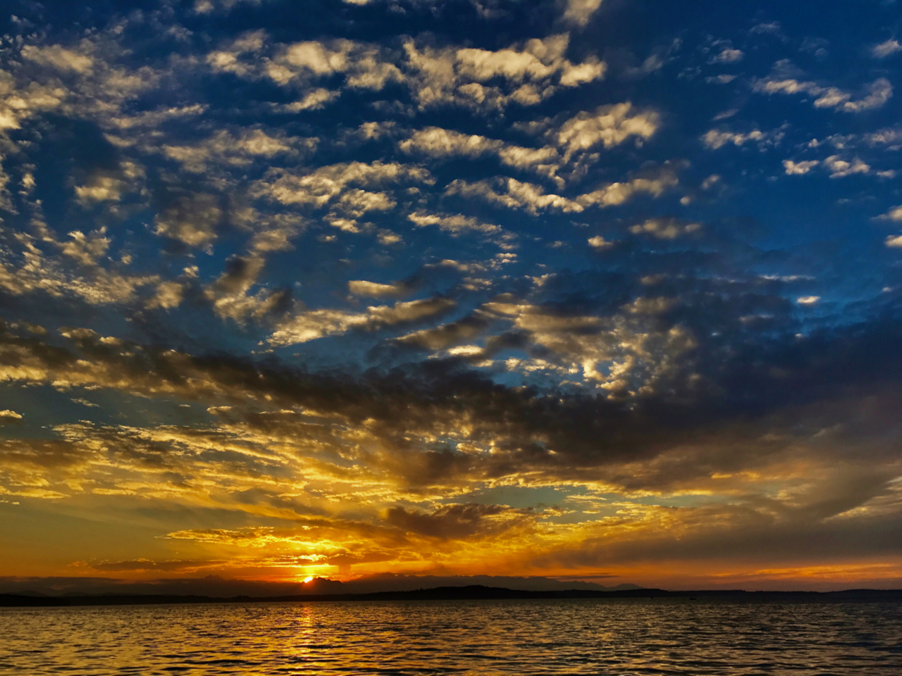 Sunset Of The Week 8 28 17 Westside Seattle