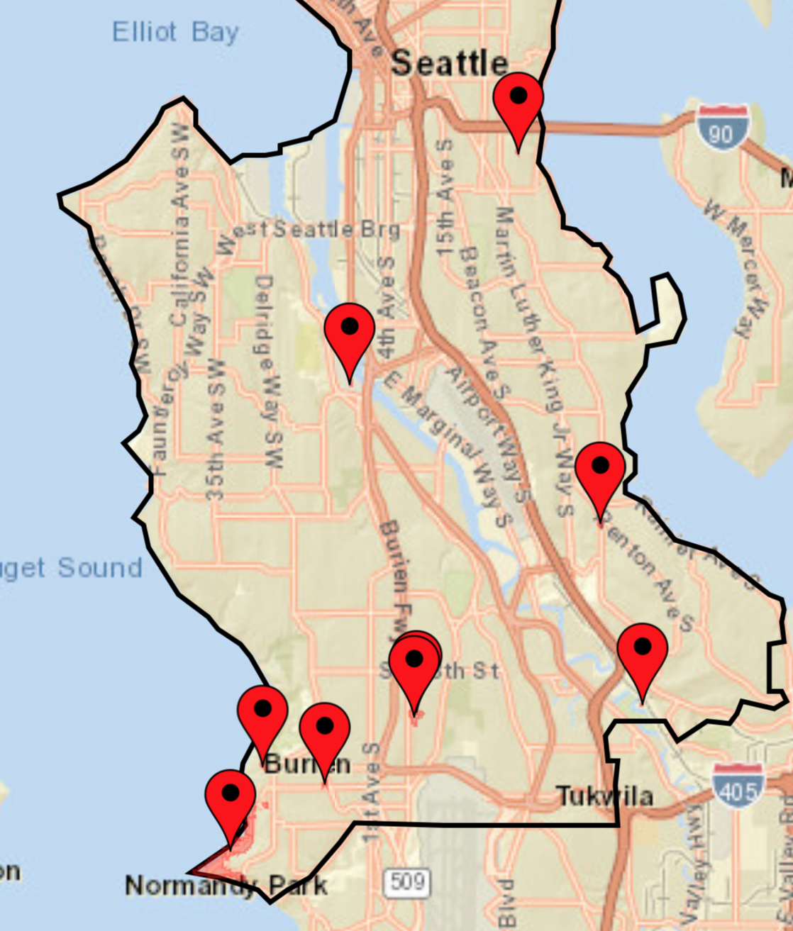 Blustery Winds Knockout Power For 406 In Burien Westside Seattle