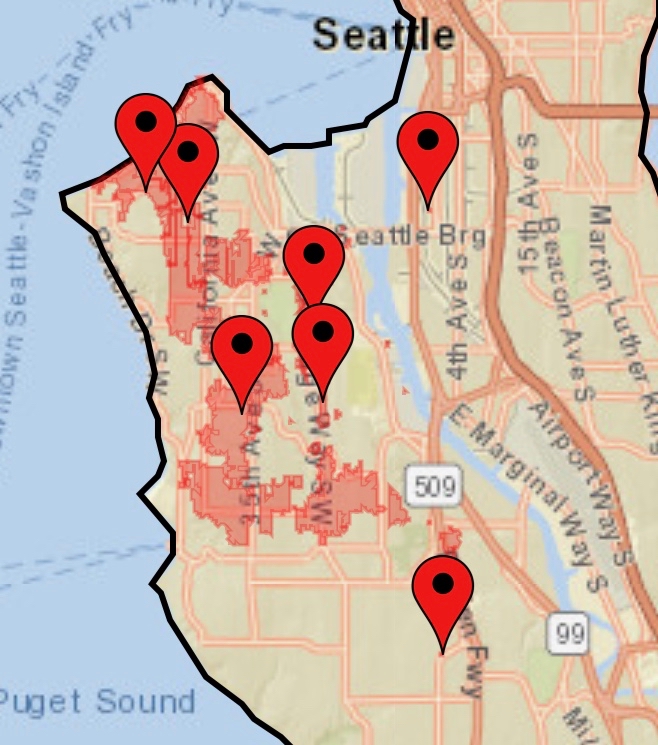 Power Outage Knocks Out Power For Nearly 17 000 In West Seattle Now Back On Westside Seattle