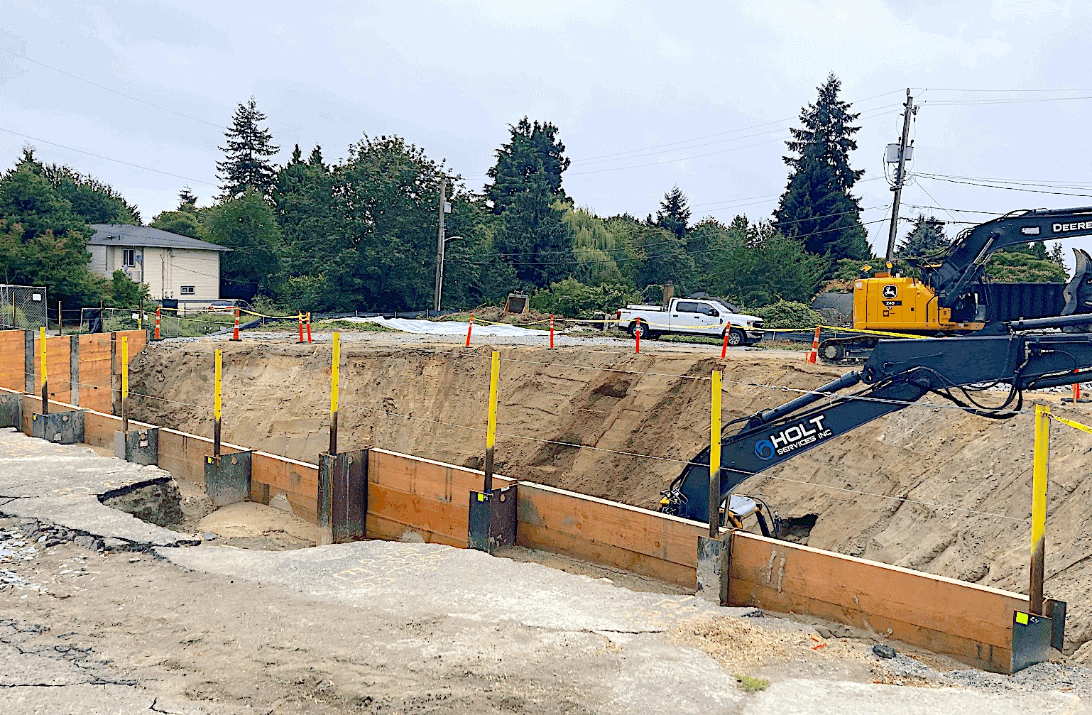 Remediation work proceeding at Morgan Junction Park addition