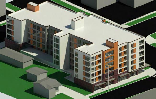 Land use application filed for Holden Apartments at 35th and Holden