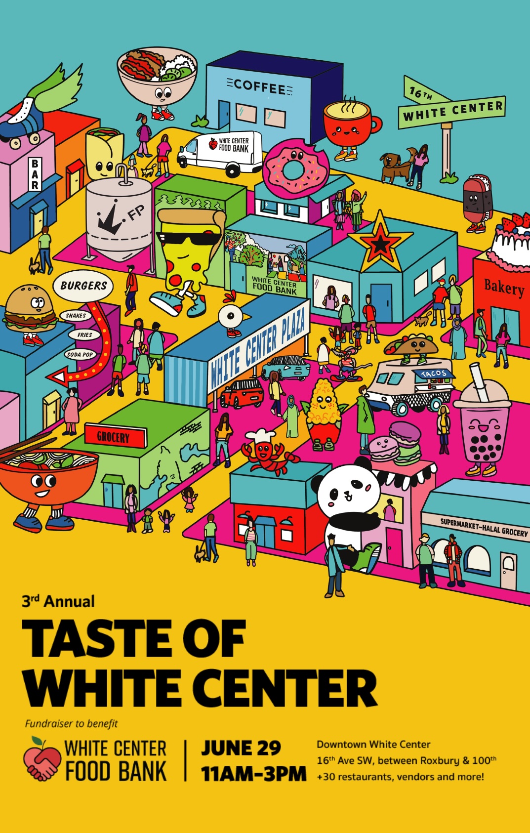 The Taste of White Center will share the flavors of the neighborhood June 29