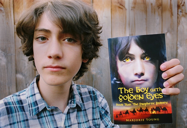 The boy with 'golden eyes' continues journey in second book