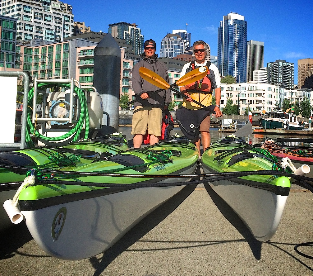 Now you can kayak on the Seattle waterfront Alki Kayak Tours opens a