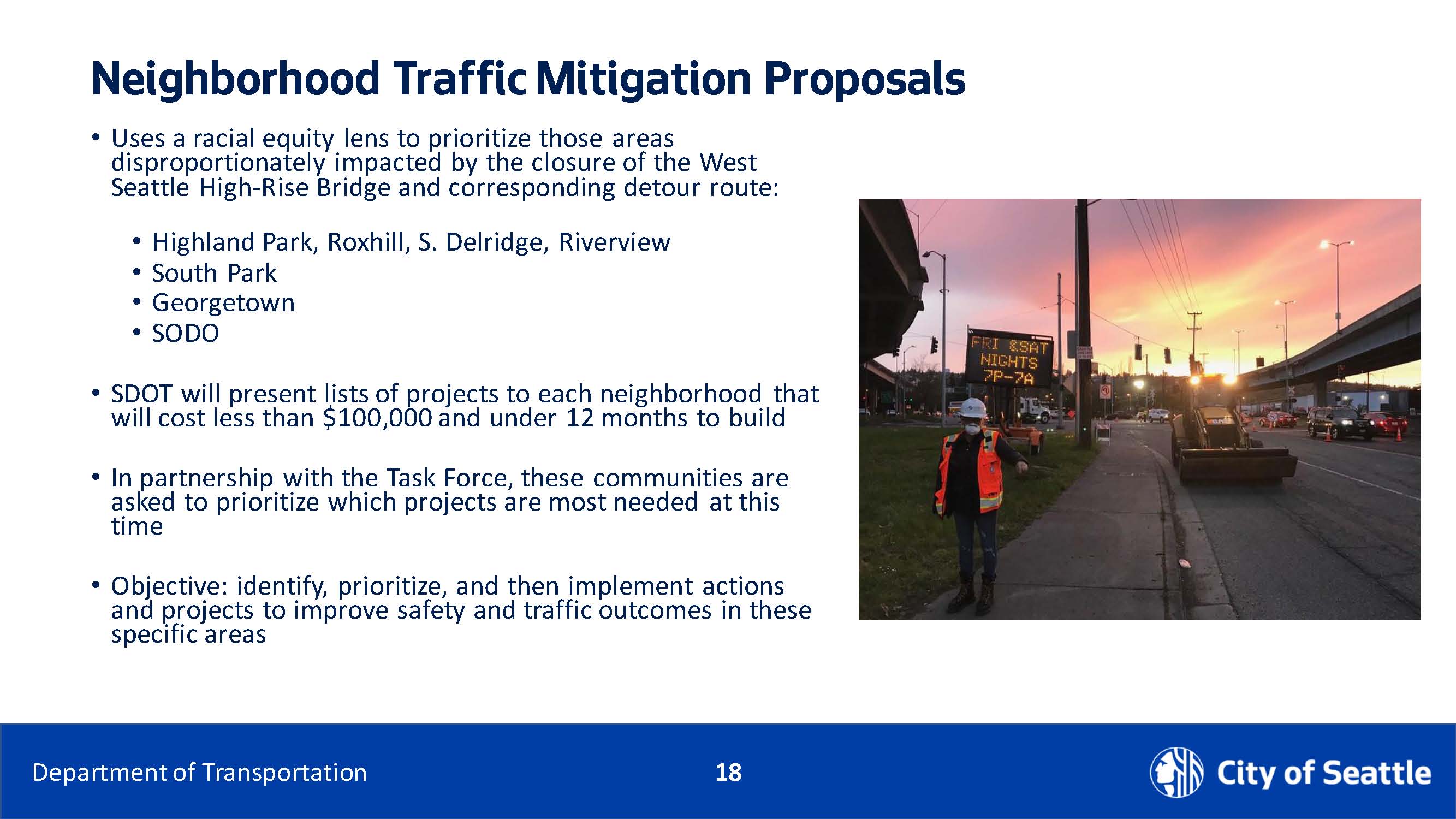 Traffic Mitigation