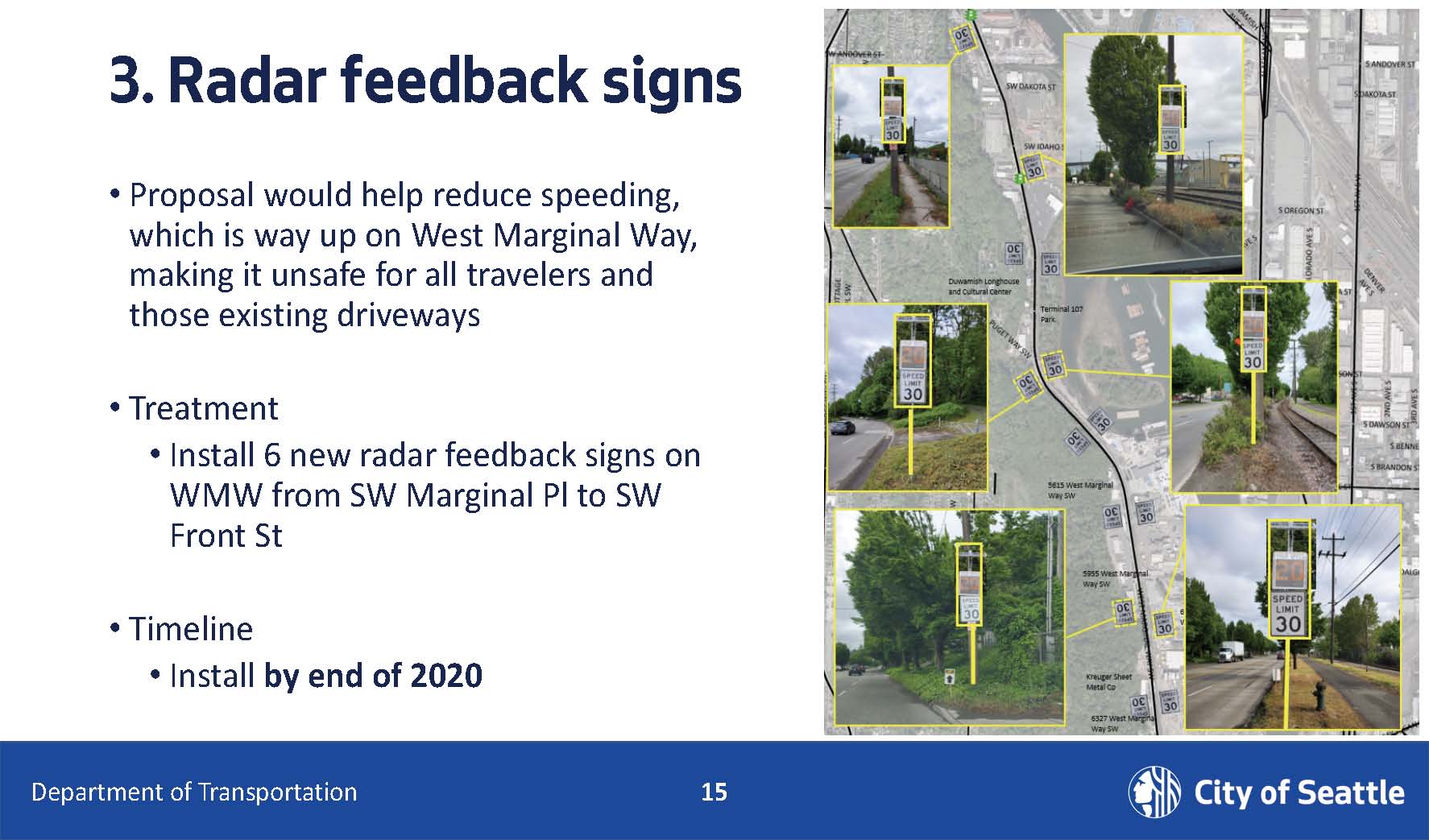 radar feedback signals