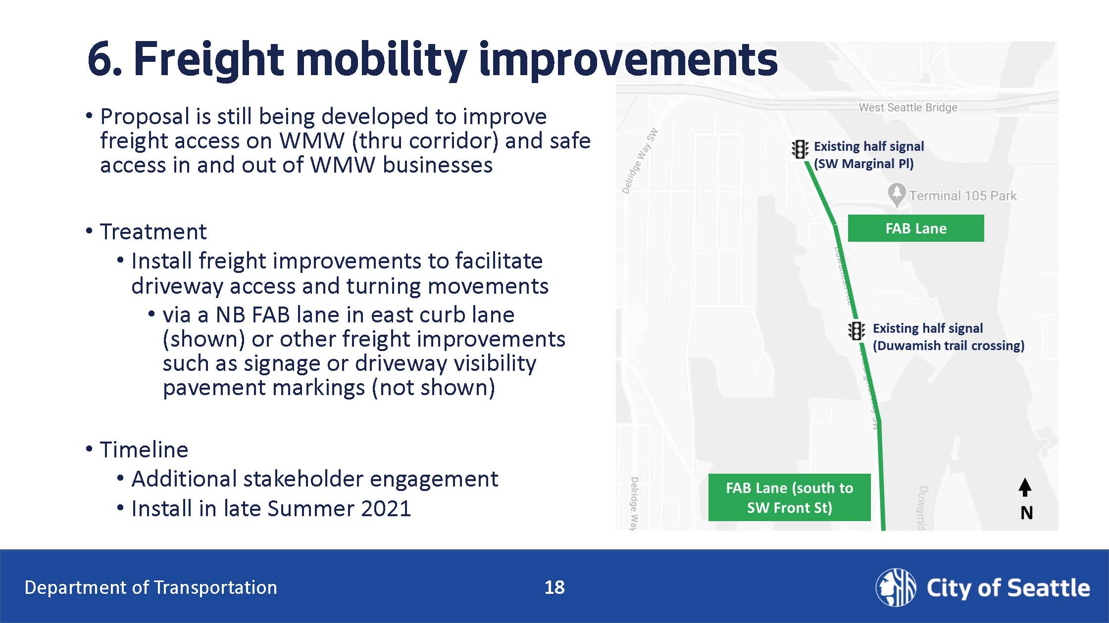 Freight mobility improvements