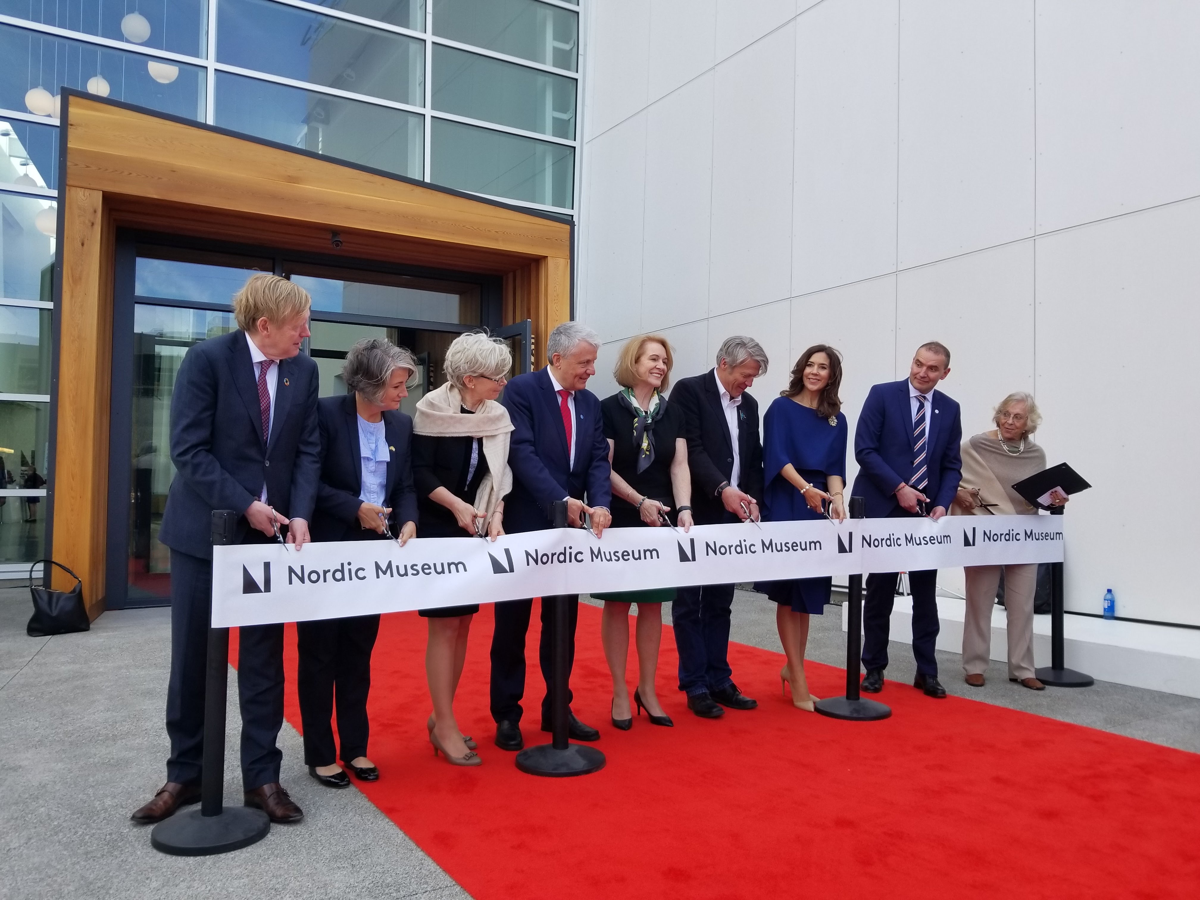 Nordic Museum Ribbon cutting