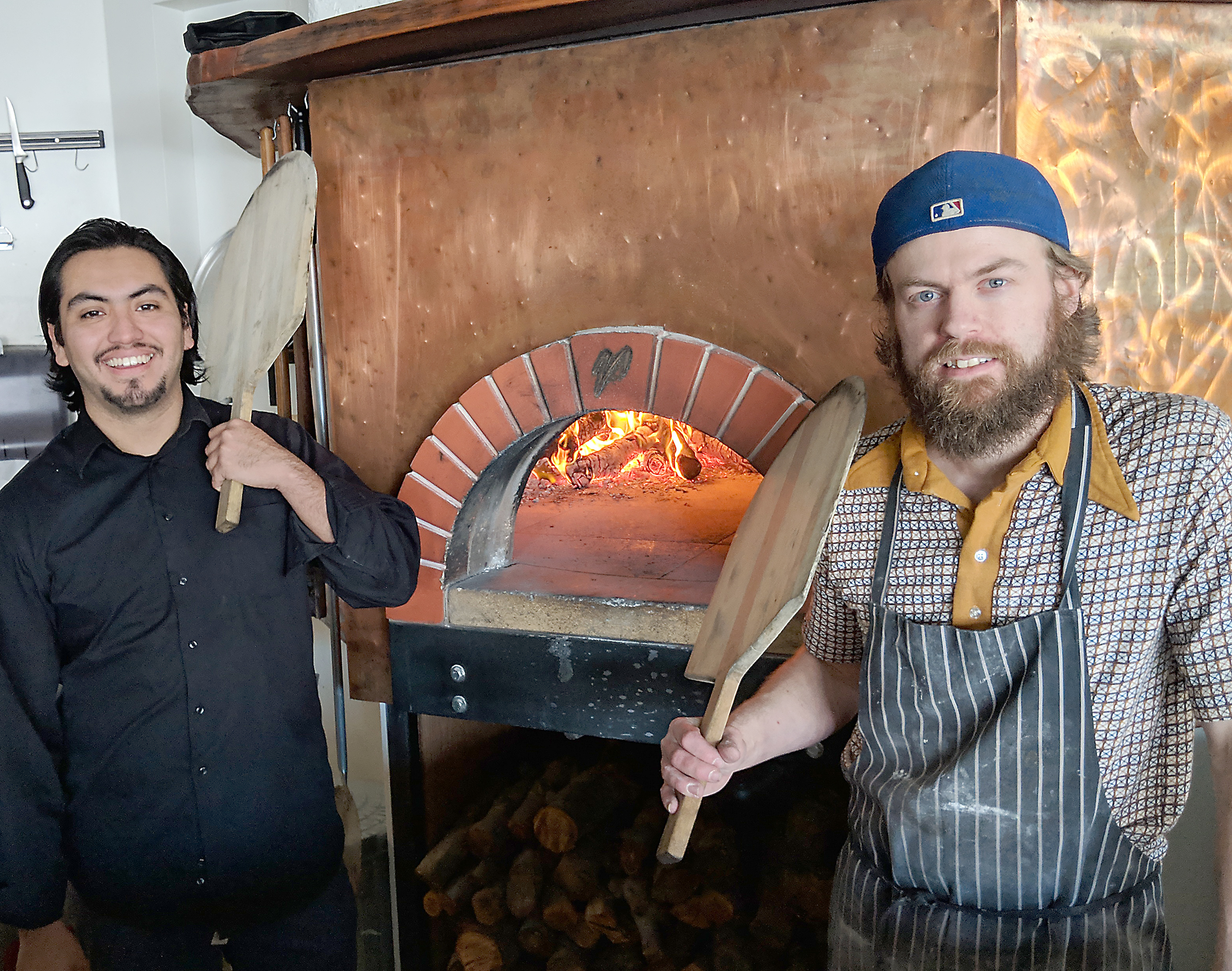 Manny and Ryan at Burien Pizzeria