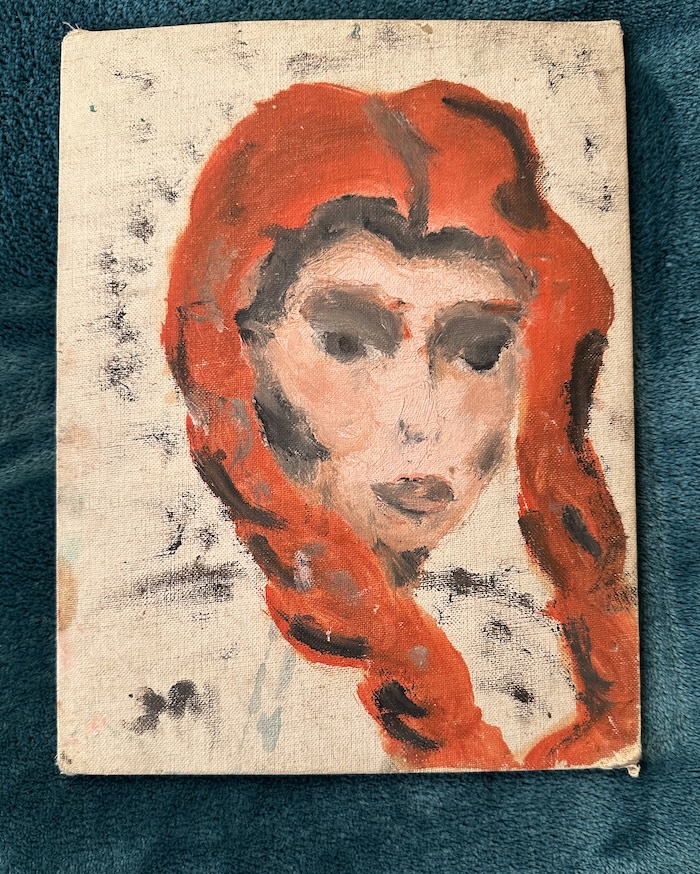 my first oil painting