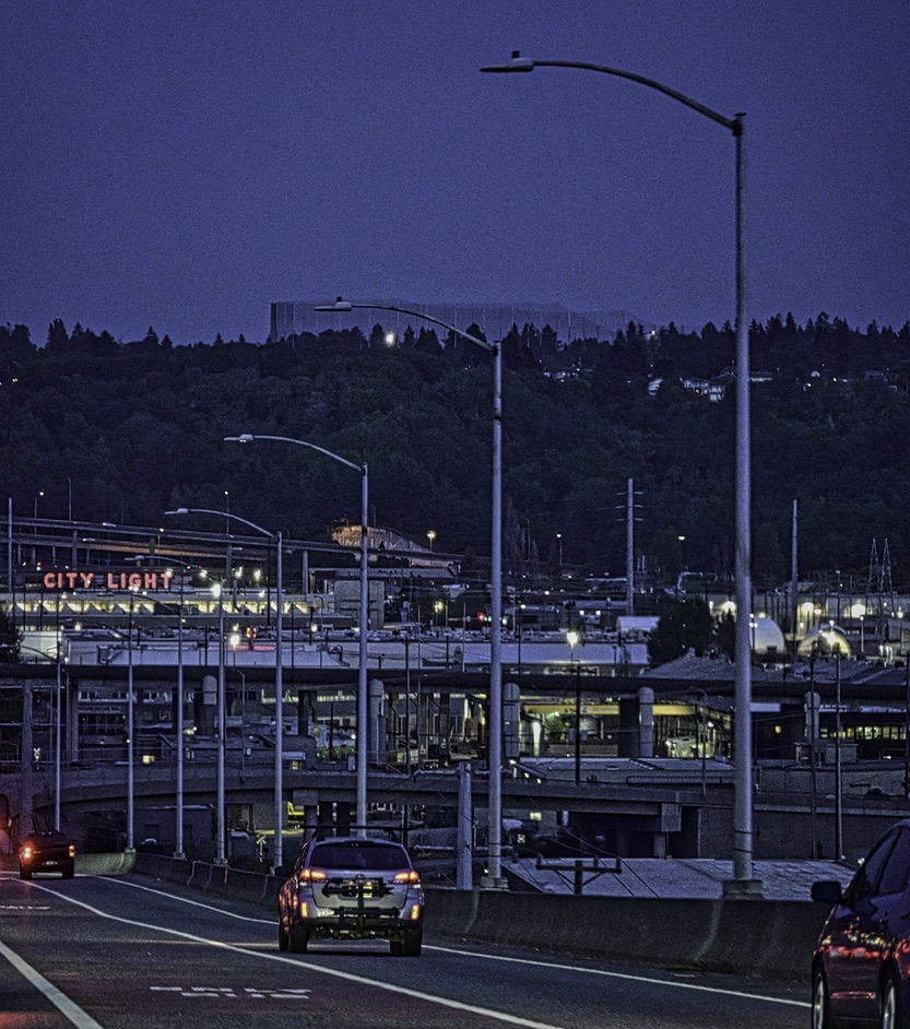 dark bridge no lights