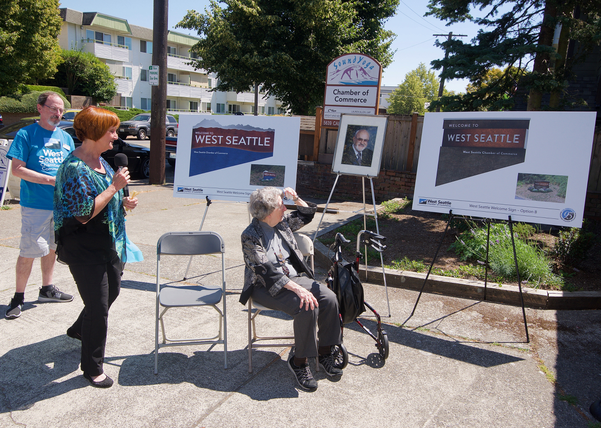 sign unveiling