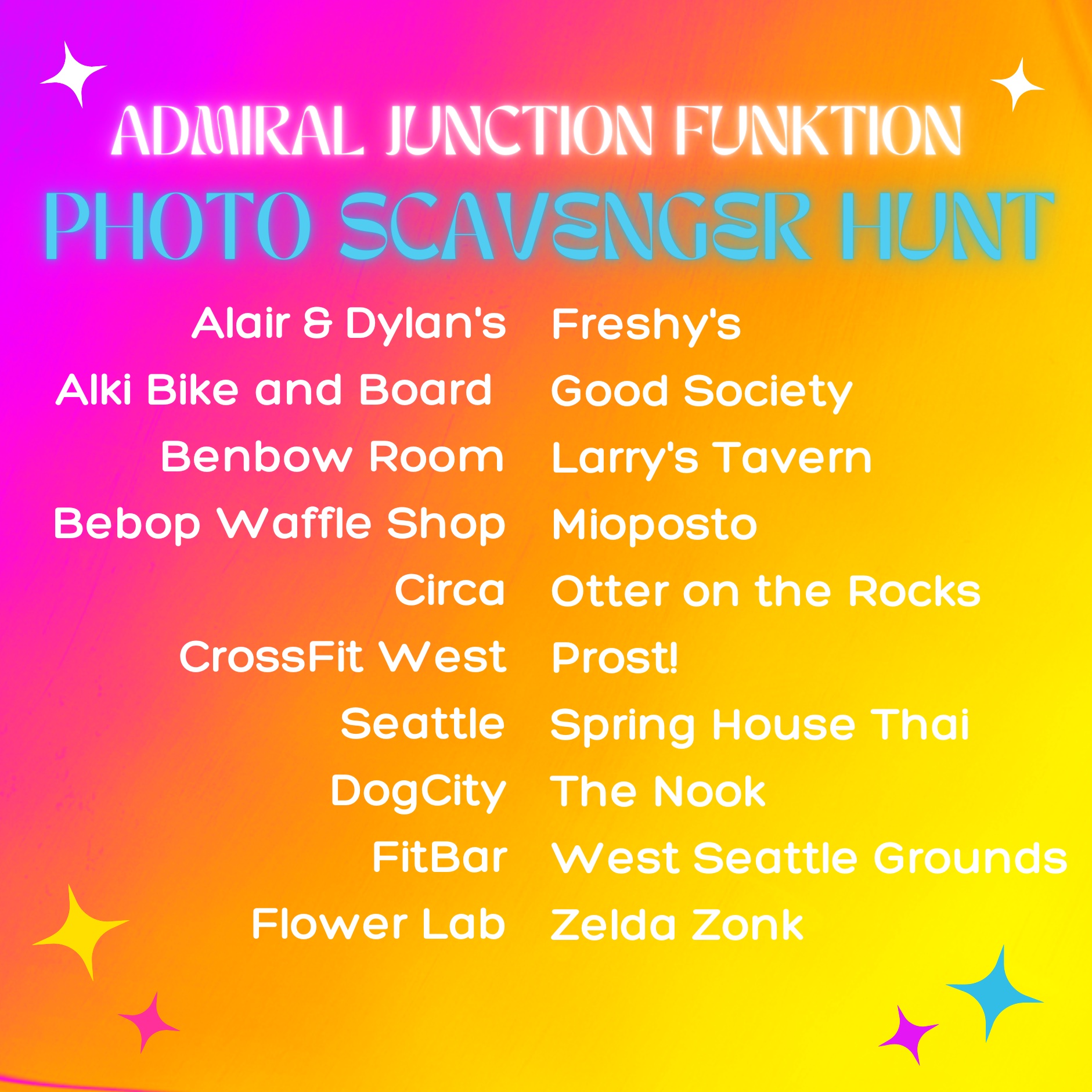 Photo Scavenger Hunt