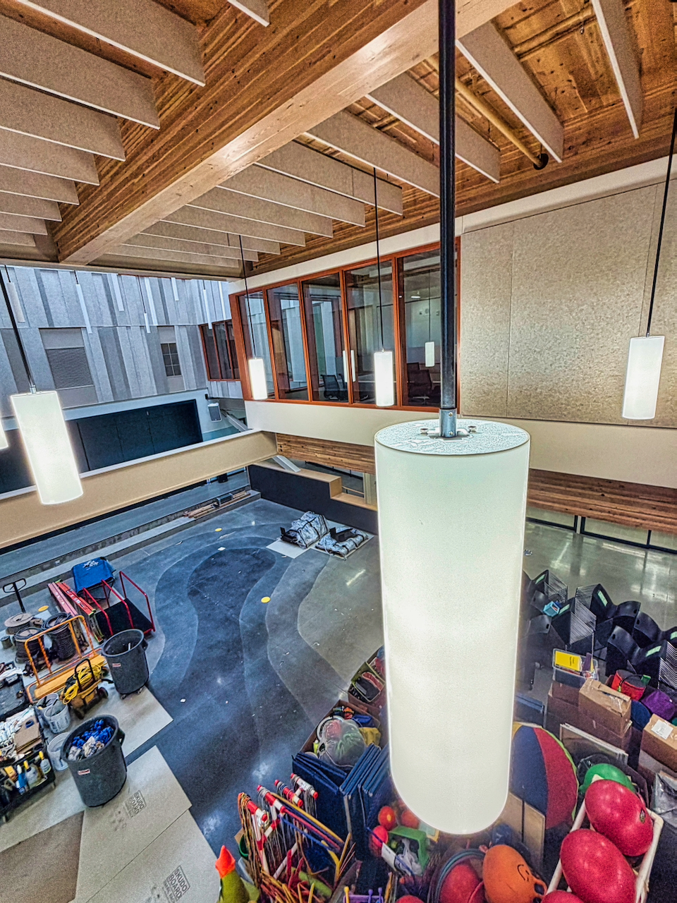 View to downstairs