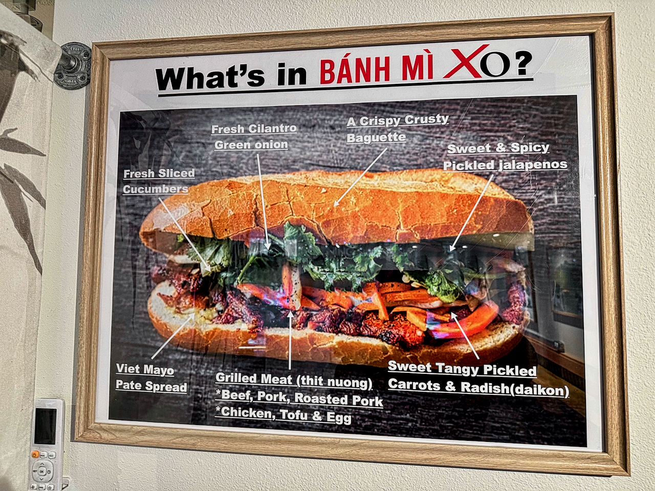 Bahn Mi sandwich