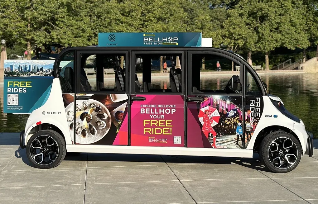 Bellhop micro transit in Bellevue