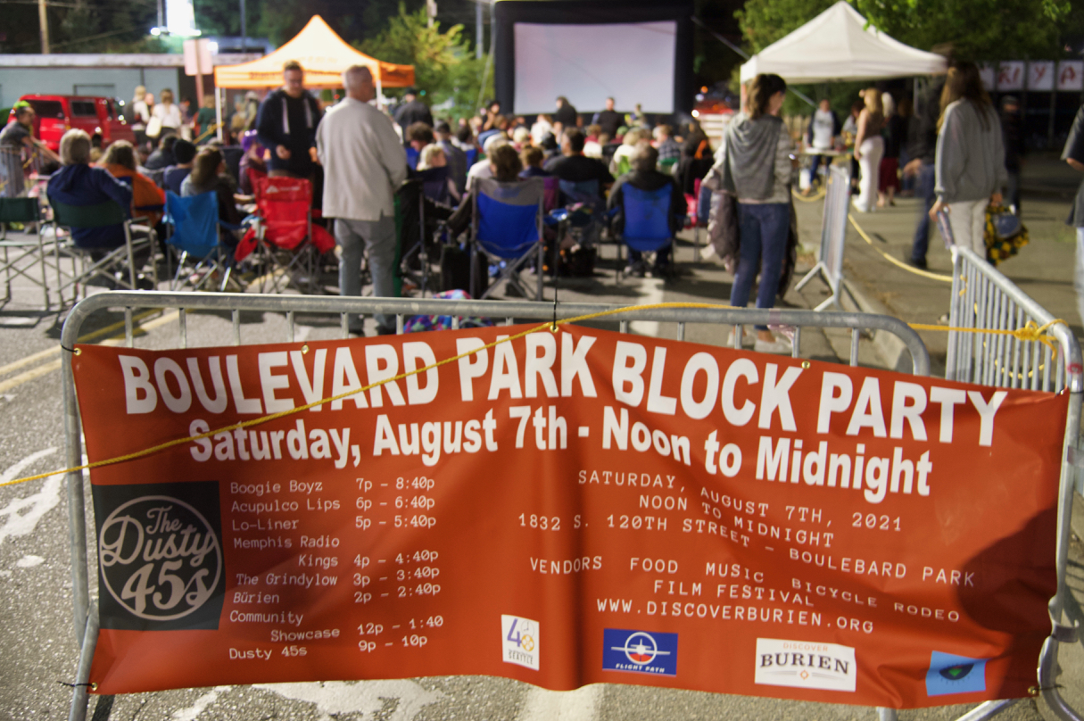 Block party banner