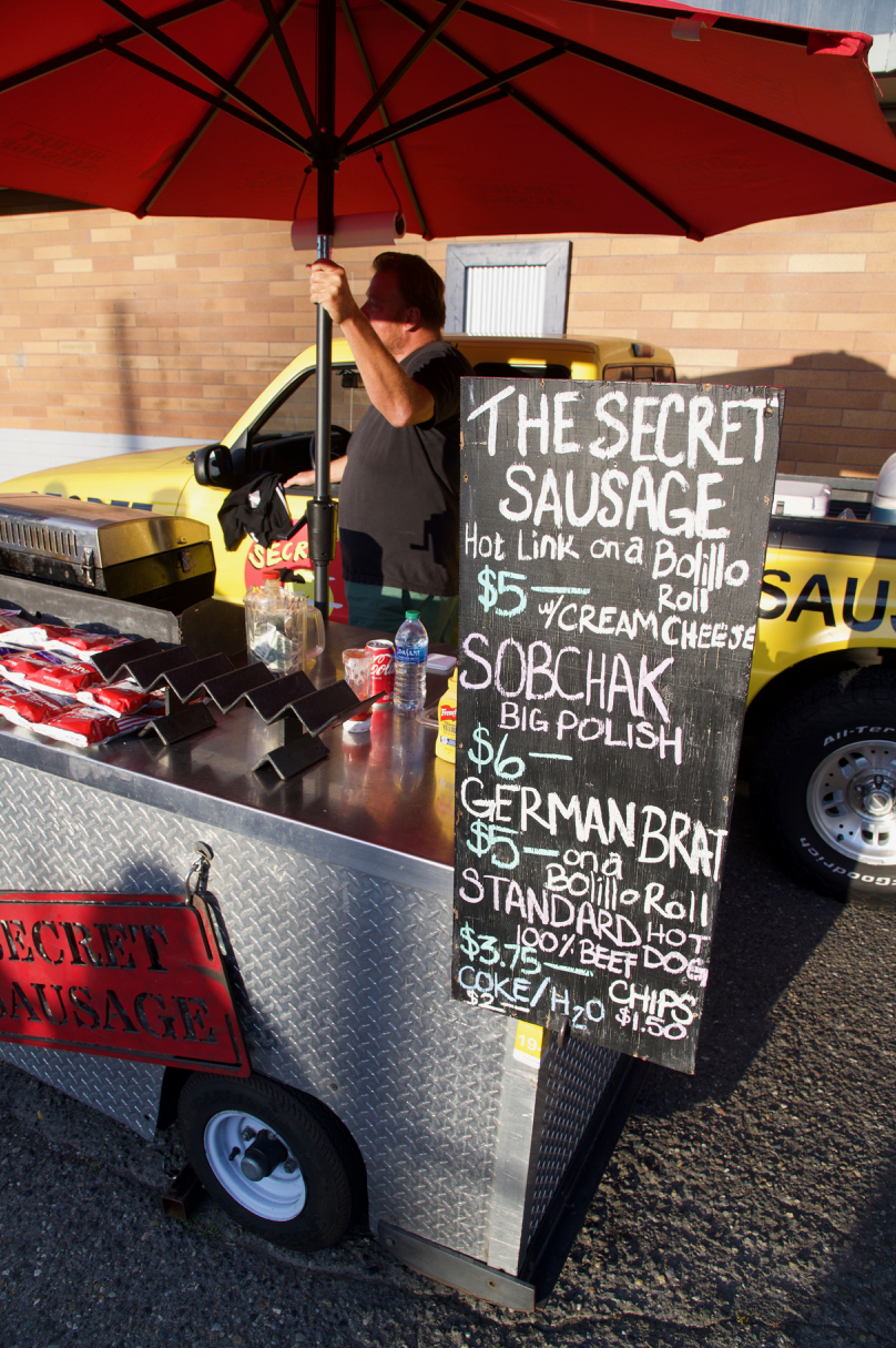 sausage cart