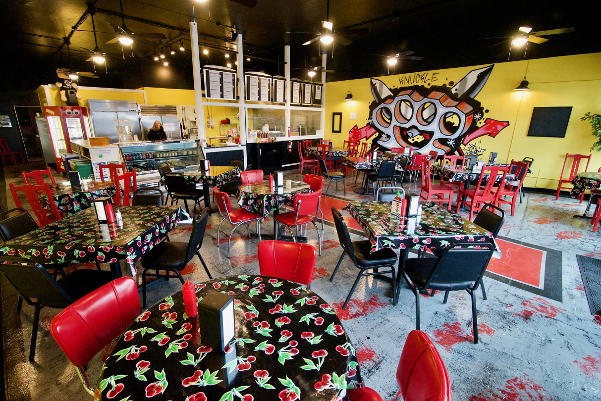 Brass Knuckle Bistro interior