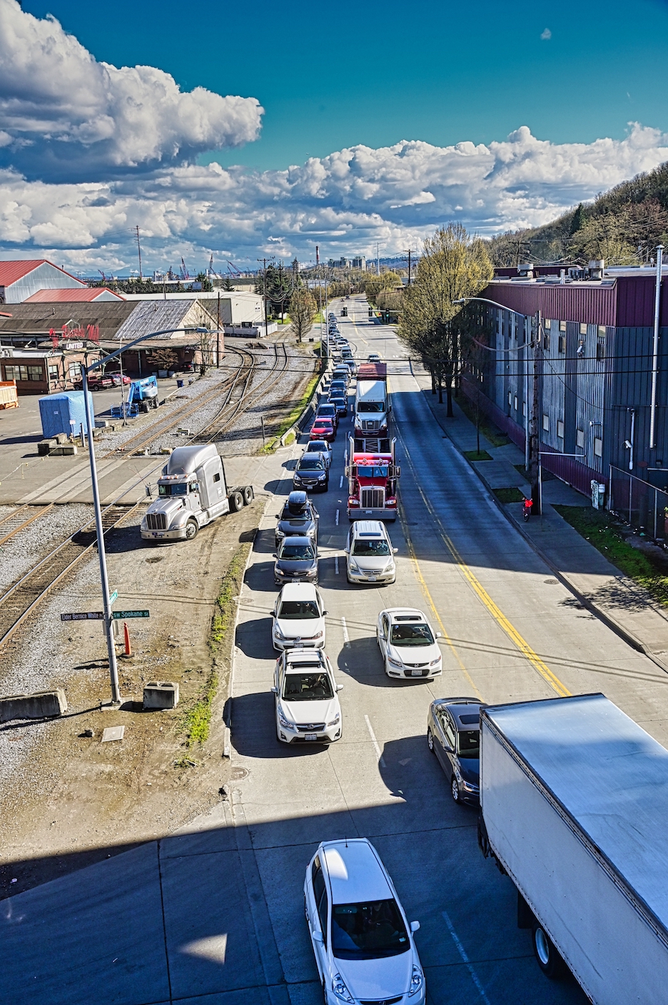 West Marginal Way traffic