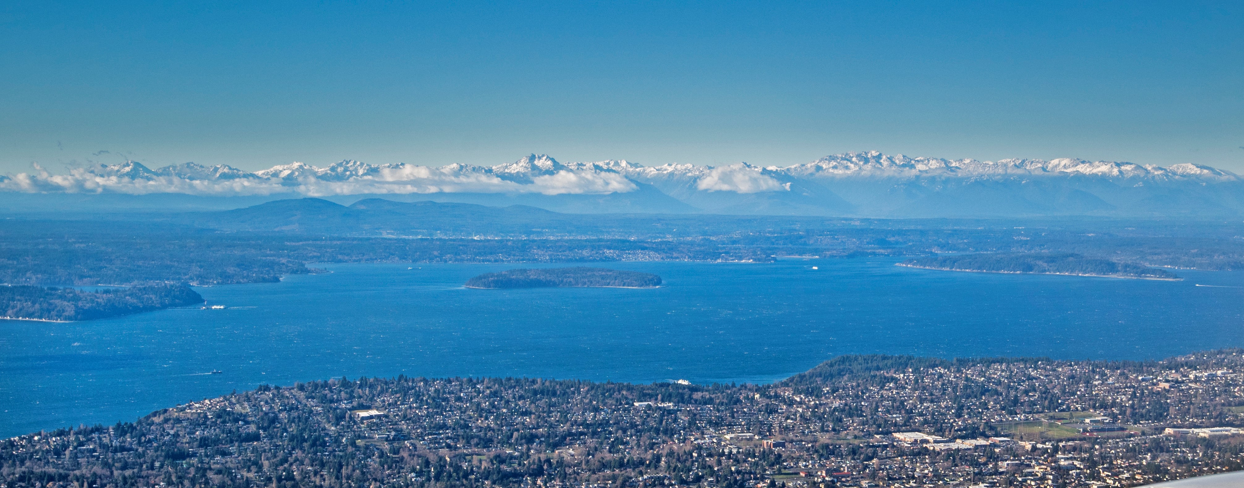Burien and Olympic Mountains