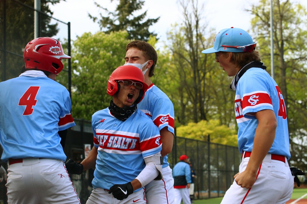 Jones with a two run home run before closing out the game against West Seattle